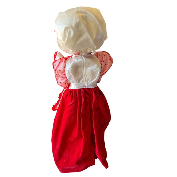 VIntage Animated Mrs Claus Waving Candle Yellow Glasses 1989 - Picture 12 of 15